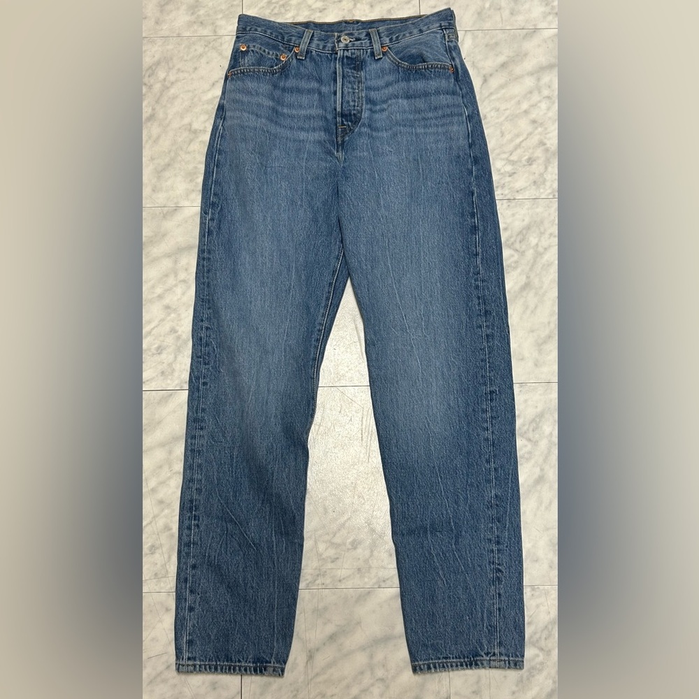Levi's Classic Blue Straight-Leg Jeans